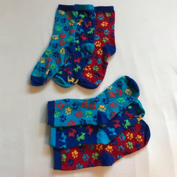 /"Pawprints/" on Lilac Cat Lover Socks